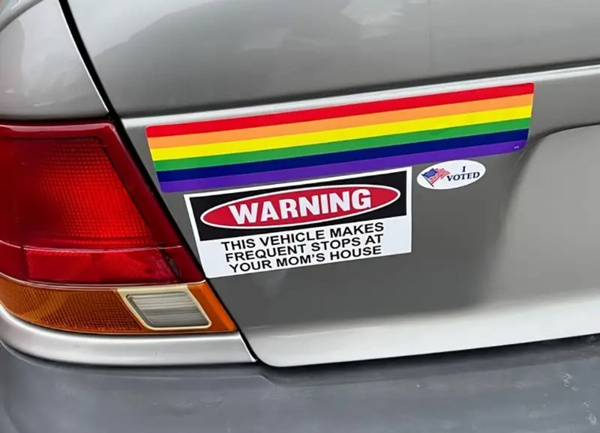 Rainbow Bumper Sticker