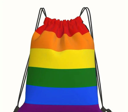 Rainbow Drawstring Bag