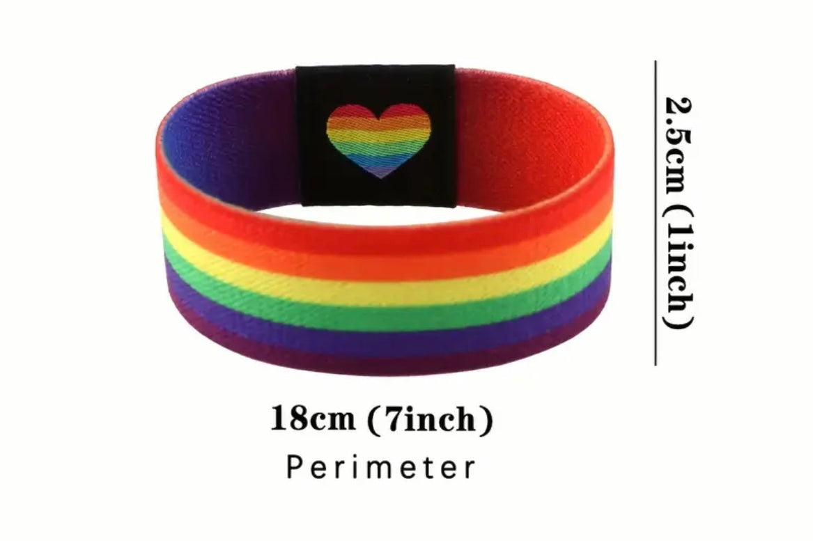 Pride Bracelet Heart/Love Is Love