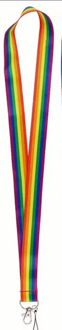 Rainbow Lanyard