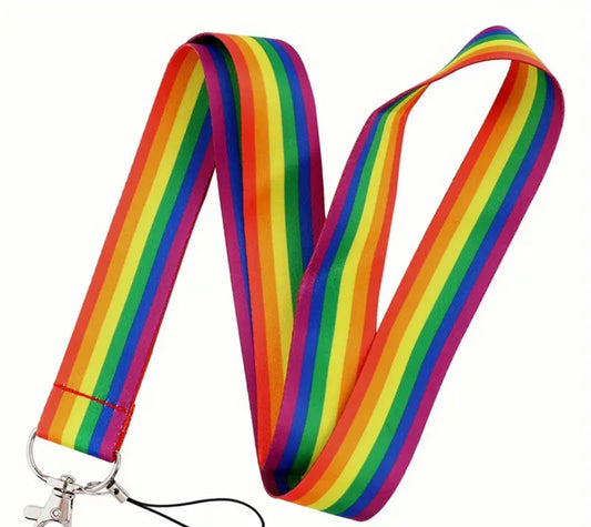 Rainbow Lanyard