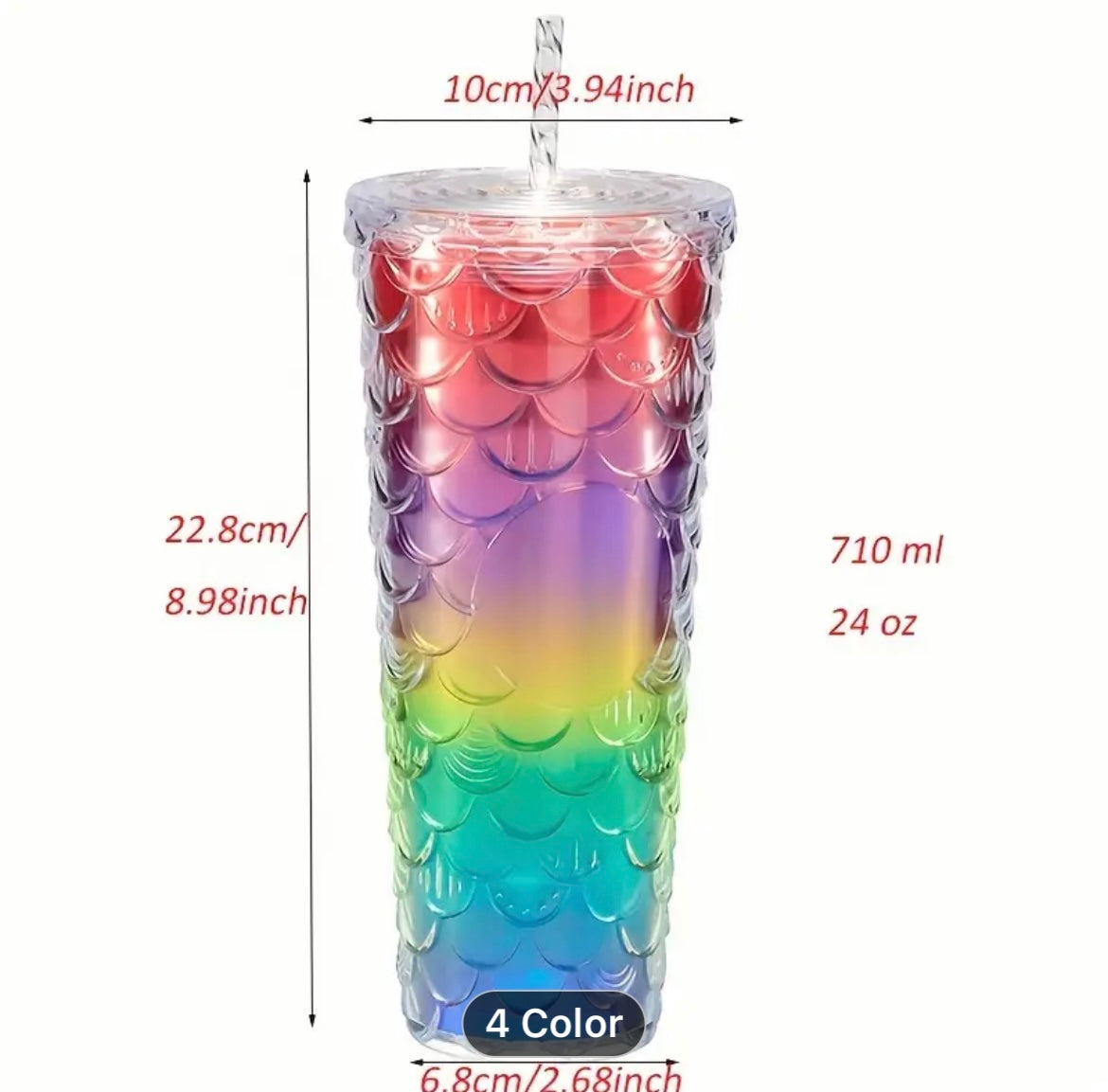 Fishscale Pride Tumbler