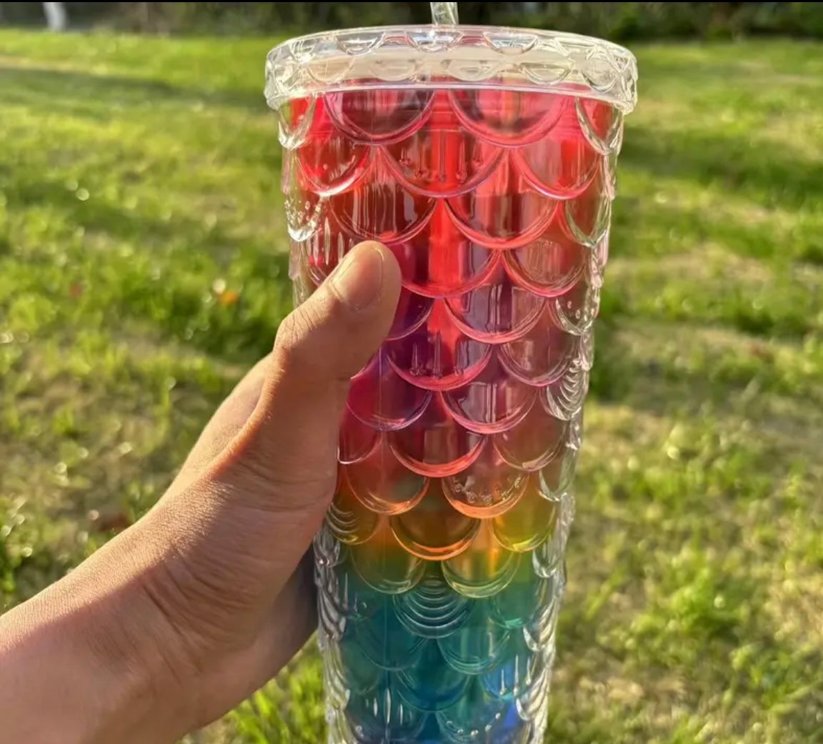 Fishscale Pride Tumbler