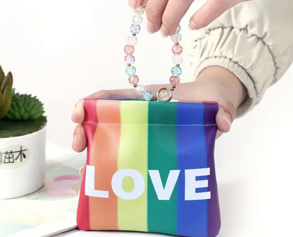 Rainbow Love Pouch